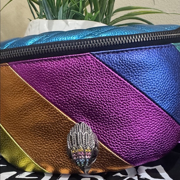Kurt Geiger Colorful Metallic Fanny Pack - Picture 9 of 13